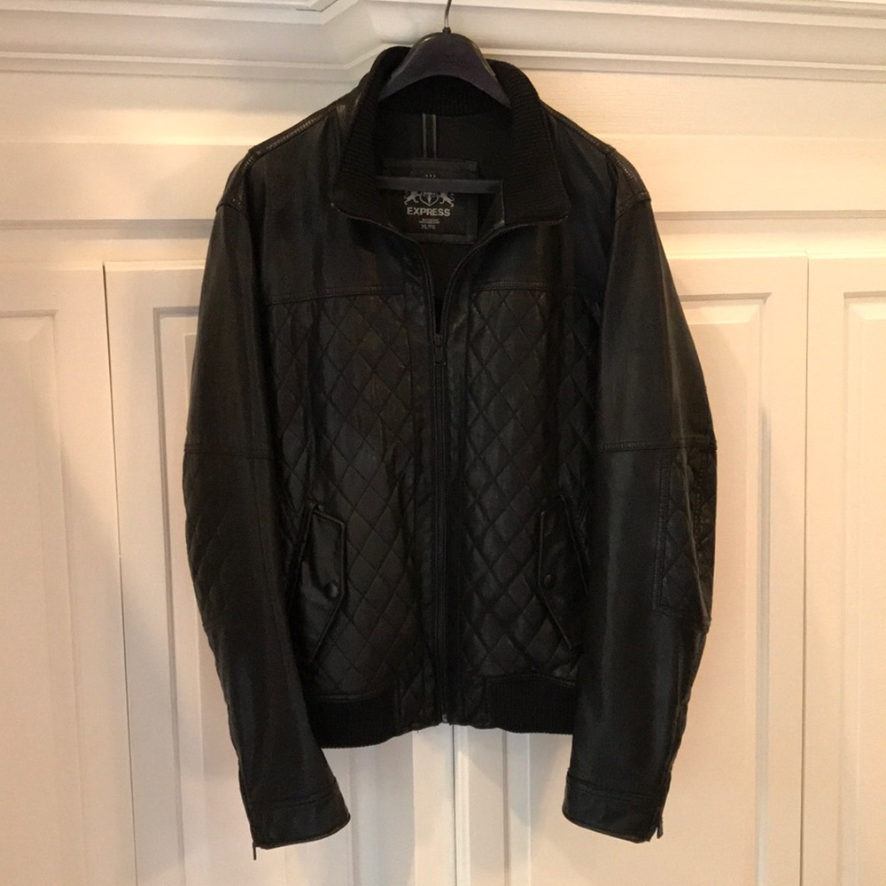 Men’s leather jacket